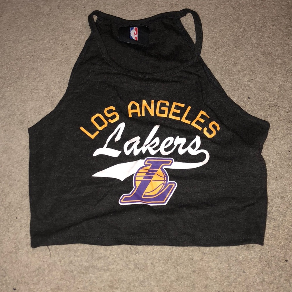 LA LAKERS CROP TOP